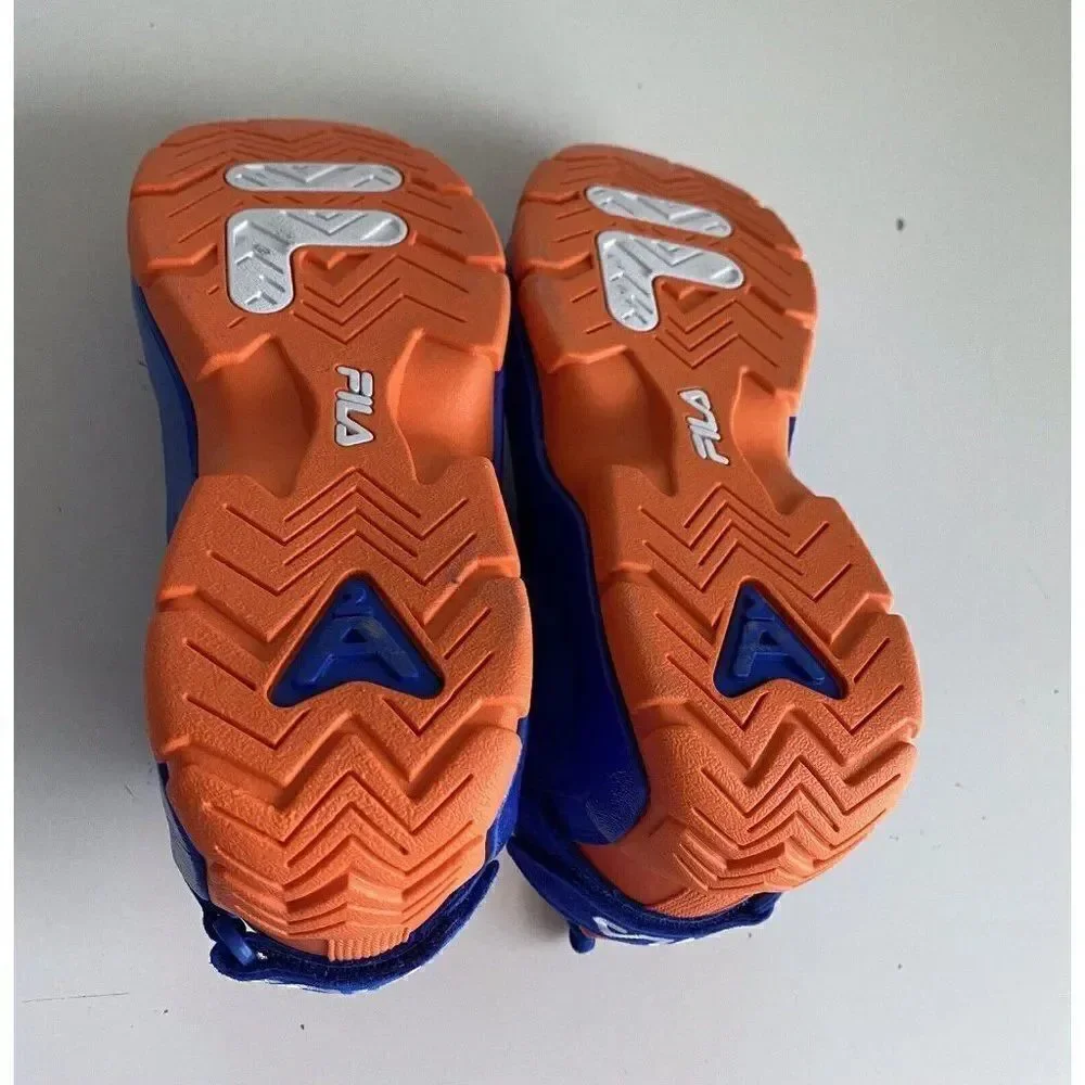 Fila‎ 96 Grant Hill 2 New York Knicks 1BM01798-423 Blue Orange Suede Men’s Sz 9